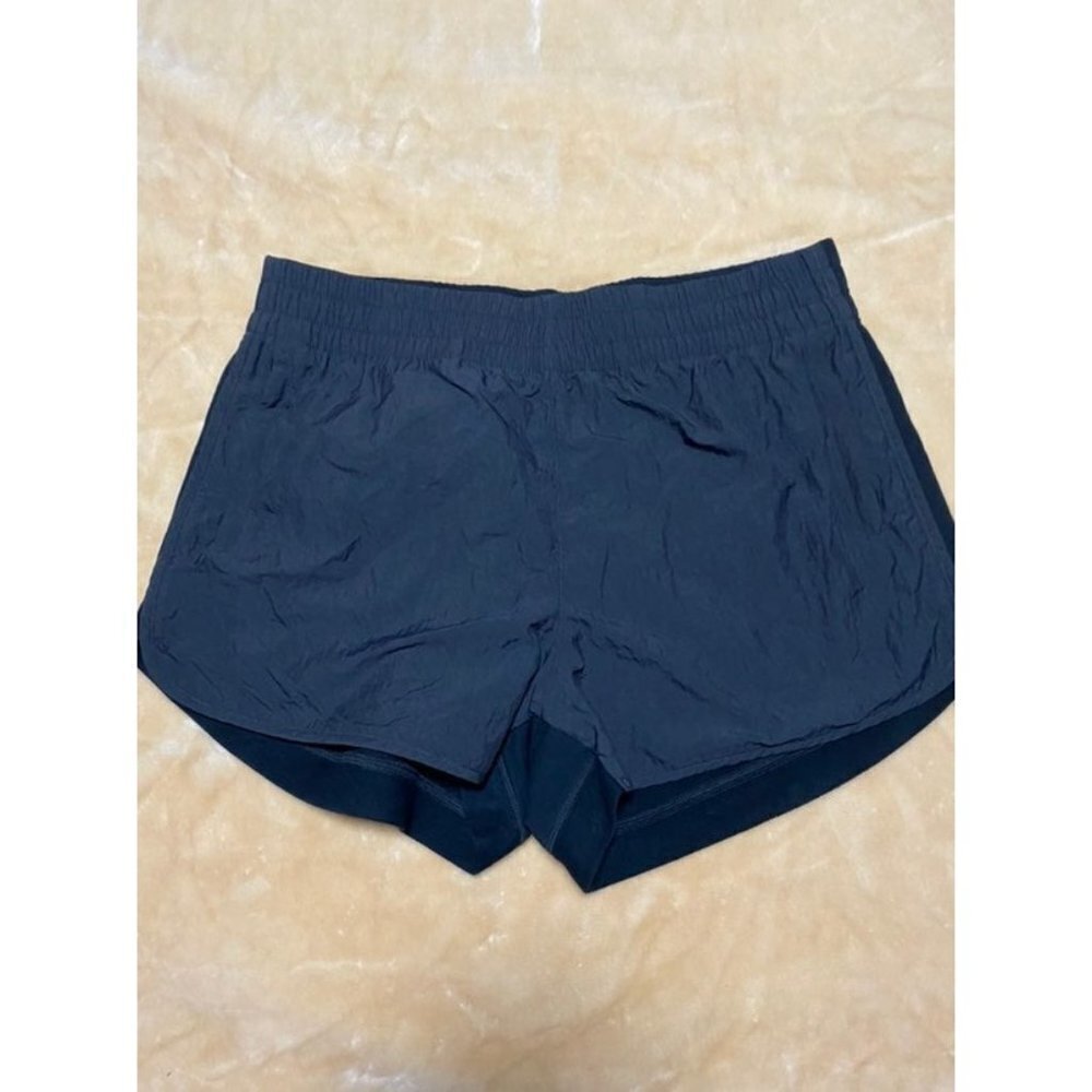 Fabletics Women’s Shorts Size XXL Bobbie Glam Black Zip Pockets 3" inseam
